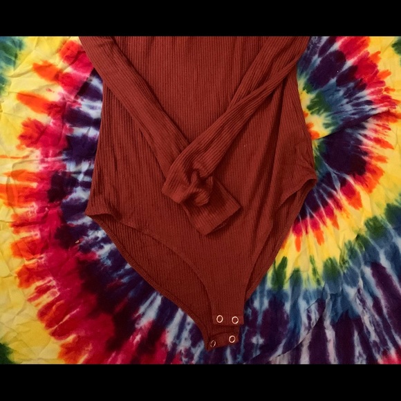 Forever 21 Crop Top & long sleeve Bodysuit Bundle - Picture 4 of 5